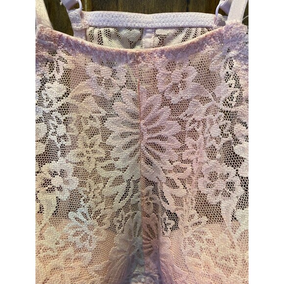 Victoria Secret Bralette  Bra Ombré Pink Lace Razorback Sexy Lingerie Sz Small - Picture 4 of 12